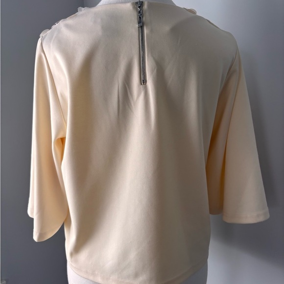 Gracia Cream Sequin Blouse - Picture 2 of 13